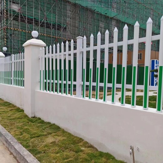 岱山PVC塑鋼護(hù)欄戶外變壓器配電室幼兒園廠房籬笆圍墻