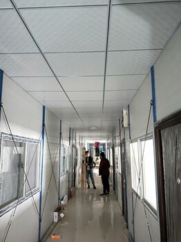 昔陽縣大寨鎮(zhèn)阻燃巖棉板彩鋼房