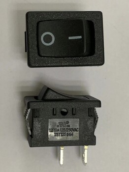 12A蹺板開關(guān)和UL船形開關(guān)PS8A-2L-B1B3-1H兩檔開關(guān)