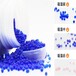 變色硅膠4-8mm大顆粒吸附劑吸濕變粉藍(lán)色球形干燥劑