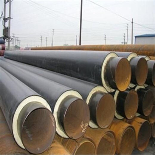 DN350预制直埋塑套钢保温管预制聚乙烯保温钢管节约施工成本