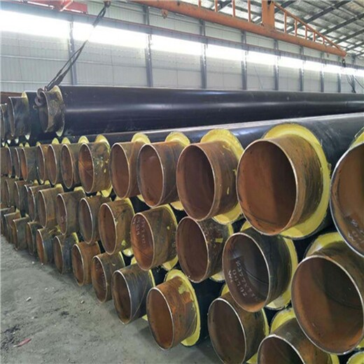 塑套钢直埋保温钢管预制保温管道规格尺寸可定制