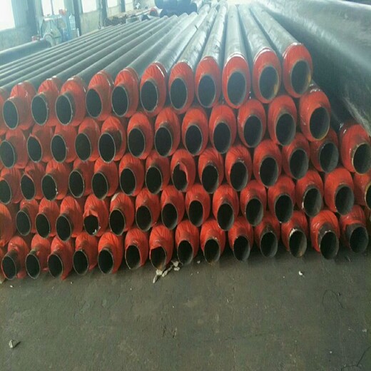 大型保温钢管保温塑套钢管道宏科华现货库存