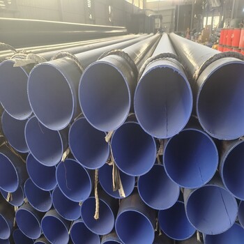 加强级包覆式3pe防腐钢管生产厂家3pe螺旋防腐钢管