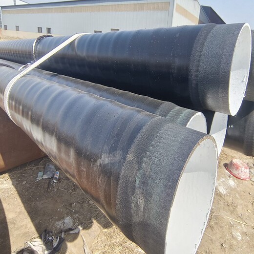 DN400高密度聚乙烯防腐螺旋钢管地埋3pe防腐钢管直接埋地铺设