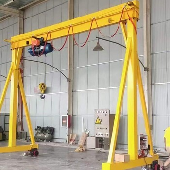 山东厂家1吨2吨3吨小型龙门吊可移动可拆卸