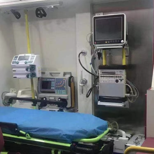 长沙跨省救护车转院-救护车出院接送出租-随车医护人员