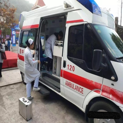 郑州救护车转运护送-出院救护车接送病人-服务贴心