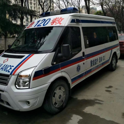 喀什救护车跨省转运病人-救护车120出租-派车接送