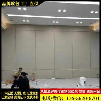 密山办案区阻燃软包材料询问室吸音软包装饰墙板规格定制