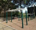 銅川戶外塑木健身路徑小區公園室外健身器材健身車定制