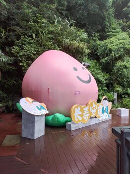廣州充氣固定卡通模型定制