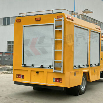 皮卡電動救險車廠家_新能源電動救險車江鈴域虎純電EV皮卡救險車