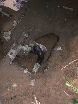 東莞市政管道破裂探測，暗埋直供管漏水檢測，球墨鑄鐵管漏水檢修