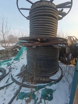 金明區施工剩余電纜回收