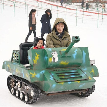 仿真坦克车户外亲子游乐坦克车季节限制小四季游乐设备