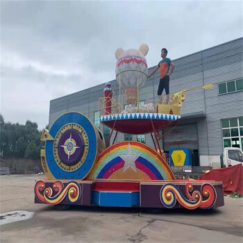 花車巡游出租廣告宣傳花車租賃慶典花車