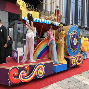 巡游花車租賃出租迪士尼花車定制花車