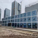 潍坊安特生产销售各种规格打包箱房玻璃幕墙打包箱集装箱房