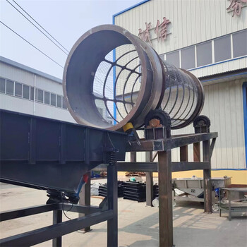 河卵石大型篩石家莊滾筒篩制造滾籠篩砂石機(jī)械