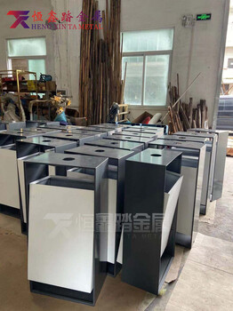 304不銹鋼垃圾箱園林不銹鋼垃圾箱雙層不銹鋼果皮箱定做