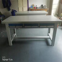天津車間工作臺，重型操作臺，帶掛板工作桌