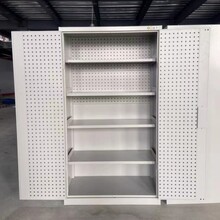 天津重型工具柜，對開門車間工具柜，層板式工具柜廠家圖片