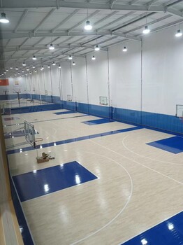 甘肅籃球館木地板運動實木地板籃球木地板籃球館木地板