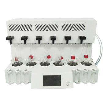 全自动水质硫化物酸化吹气仪EJ-LHW-100S