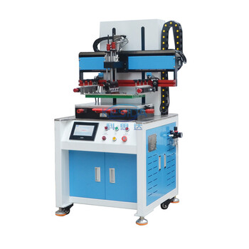 厂家伺服3040真空吸气型5070印刷机立式半自动高精密平网丝印机