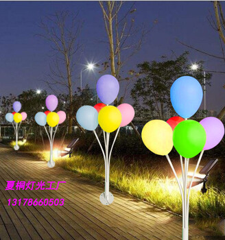 LED發(fā)光氣球燈戶外防水景觀裝飾燈廣場公園亮化泡泡球燈夏桐工廠