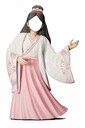 云南大理露臉空臉拍照打卡雕塑漢服幸會小仙女玻璃鋼網(wǎng)紅引流景區(qū)