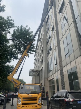 北京出租直臂登高车国展租赁路灯维修监控安装高空车