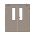  Shanghai Yidun fire door manufacturer super wide fire door customized wholesale supermarket fire door