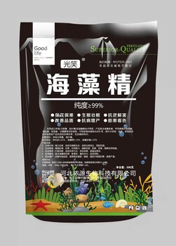 河北秾源生物光笑海藻精生根養(yǎng)地柑橘葡萄油桃上色增甜