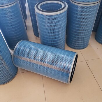百凡三角阻燃除塵濾筒焊煙過濾工業(yè)防塵濾芯空氣濾筒