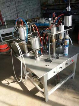半自動泡沫膠生產機器設備發泡膠灌裝機器操作簡單