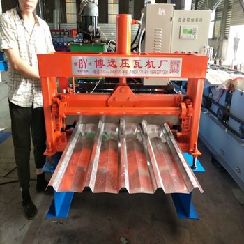 TPO840型壓瓦機(jī)新型壓瓦機(jī)高空壓板機(jī)金屬成型機(jī)博遠(yuǎn)