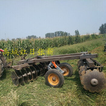 供应农用耕地机械1BZ-2.5液压偏置重型圆盘耙24片缺口重耙