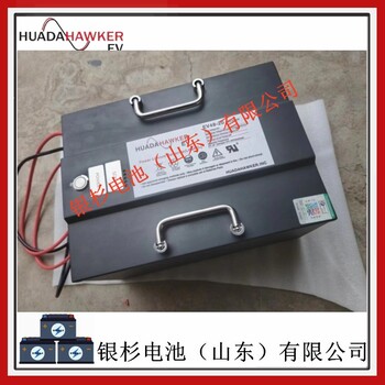 HUADAHAWKER鋰電池EV48-20工業(yè)AGV設(shè)備搬運(yùn)車用48V-20AH牽引電池