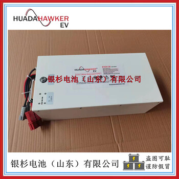 HUADAHAWKER鋰電池EV48-20工業(yè)AGV設(shè)備搬運(yùn)車用48V-20AH牽引電池