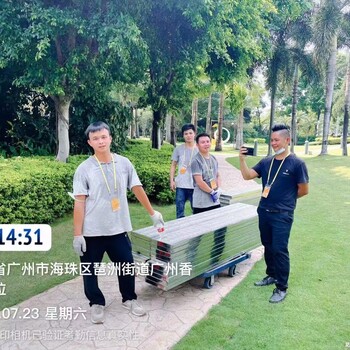广州番禺700人团体照拍摄合影站架出租相片冲印