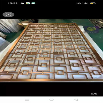 別墅庭院園林景觀304不銹鋼山巒景墻屏風眾鈺制作與安裝