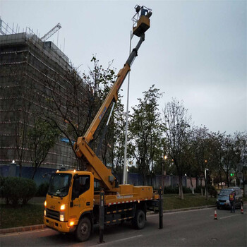 武漢市漢南區云梯高空作業車出租_設備搬運公司