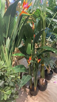 南寧假花卉假綠植仿真植物批發定做找匯成園藝