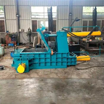 廢舊鐵屑銅絲制塊機-金屬打包機生產廠家