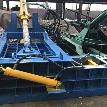 云南不銹鋼下腳料金屬壓塊機-廢銅壓塊打包機