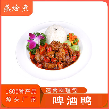 中餐料理包速凍食品半成品菜餐飲預制菜啤酒鴨簡餐菜肴包
