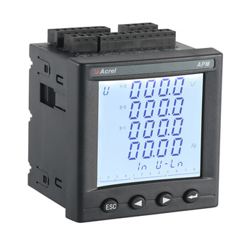 安科瑞多功能电表APM520全电量测量视在电能复费率电能