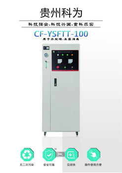 貴州供應(yīng)CF-YSFTT-100G臭氧發(fā)生器食品廠殺菌消毒設(shè)備
